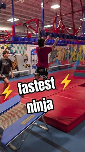 fastest speed course run ⚡ NSC competition #ninja