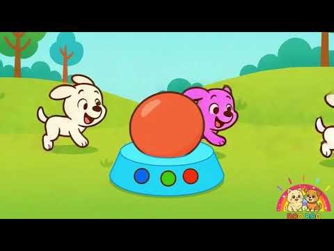 Puppies Save a Lost Alien?! 🐶🚀 | A Space Adventure by BooBoo #cartoon