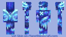Ice Angel Minecraft Skin