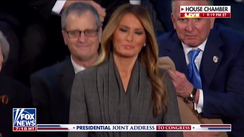 Trump declares 'America is back' in speech before Congress