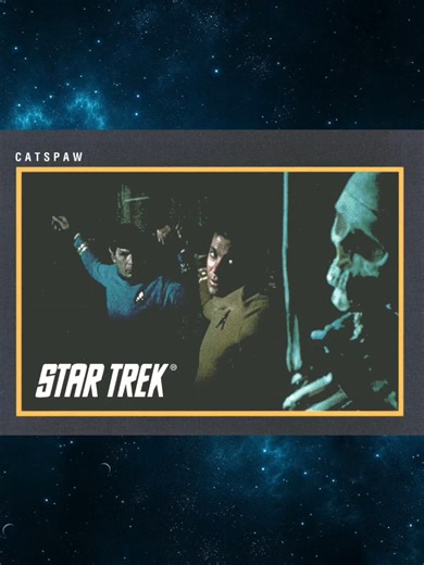 Day 339. This is base card 57 (Catspaw) from the 25th Anniversary Series 1 set. This set is a mix of cards from Star Trek - The Original Series & Star Trek - The Next Generation with odd number cards being TOS and even numbers being TNG. This set was first released in July 1991 by Impel and there's a total of 160 cards including the 2