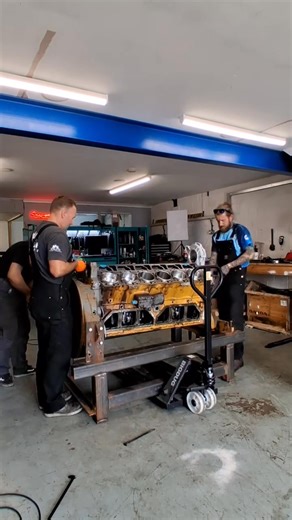 1.2K views | @revolution_marine_engineering are putting Clarke chain blocks to work during a full rebuild – demonstrating precision, strength and reliability every step of the way. ⚙️ #MarineEngineering #ClarkeChainBlocks #RebuildInProgress #PrecisionInMotion | Machine Mart | Facebook