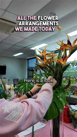 1K views | All The Flower Arrangements We Made Today  Follow us if you like your flowers beautiful, low-effort, and still looking good next month! | Forever Flowering | Facebook