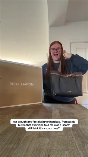 My First Designer Handbag from a Side Hustle