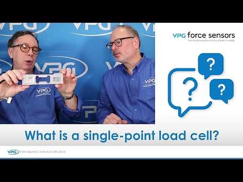 What is a single-point load cell?