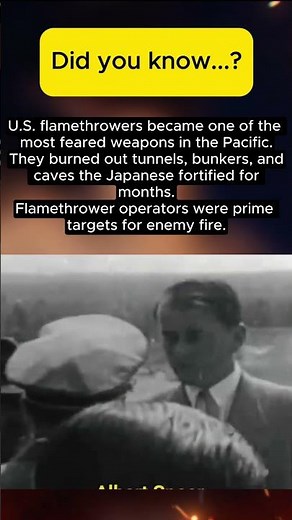 Flamethrowers in the Pacific: Breaking Japan’s Fortifications | WW2 Facts