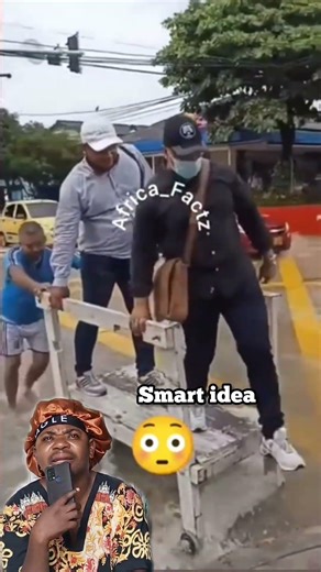 Ingenious Solution: Man Turns Erosion into Opportunity! #shorts #innovation