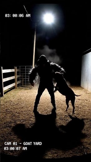 “Farmhouse CCTV Captures Horrifying Human-to-Wolf AI Transformation!” #scary #ghost #marinemystery