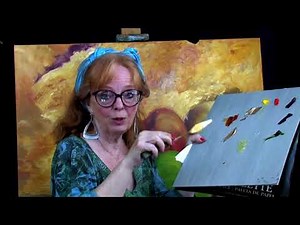 Art Instruction Secrets of Oil painting in Metallic Gold