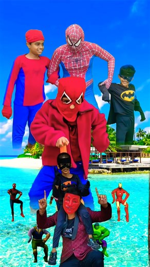 Spider-Man latest short video 😊 Avengers Vs Spider-Man 😱 #shorts #spiderman #funny