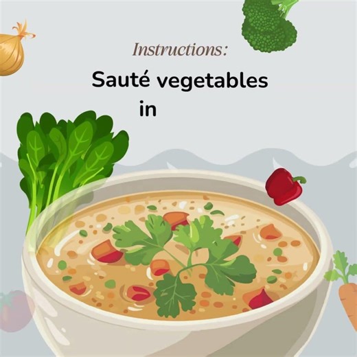 The Simplest Vegetable Soup Recipe You'll Ever Make #recipe #easy #cooking