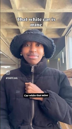 Signing sentences with colours in #SASL | South African #SignLanguage