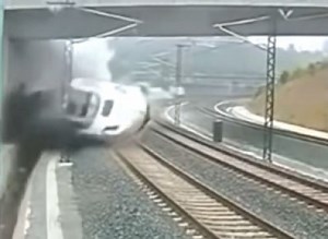High-Speed Train Flipped Over Leaves 77 Dead, 141 Injured.