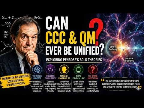 Roger Penrose’s Unconventional Views on Conformal Cyclic Cosmology (CCC) and Quantum Mechanics