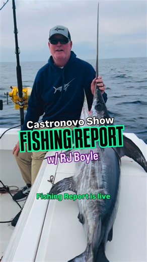 The Paul Castronovo Show on Instagram: "RJ Boyle with your fishing report for the weekend! (02/12/26). Catch the report live every Friday morning on @big1059fm at 6:12 am! 🐟 @rjboylestudio @lisabsportfishing #fishingreport #southfloridafishing #saltwater #fishing #offshore"