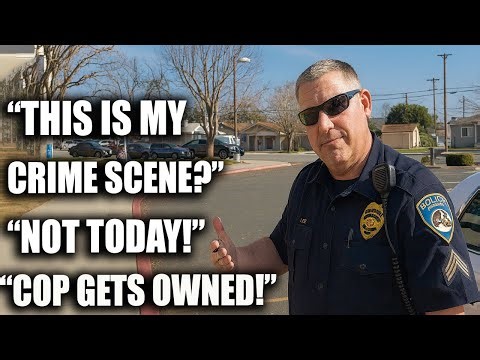 Dumb Cop Gets Destroyed! ID Refusal FAIL | First Amendment Audit
