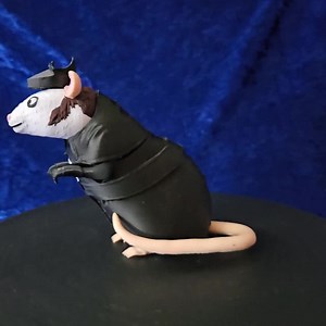 Cardinal Copia Rat Sculpture - Ghost Band Fan Art, Unique Home Decor - Etsy