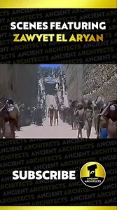 Scenes from ‘Land of the Pharaohs’ (1955) Featuring the Unfinished Pyramid of Zawyet el Aryan