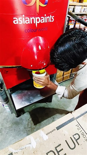 Master Class Colour Mixing Process | Asian Paints Machine Technology | Short Video