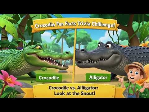 Crocodile trivia challenge