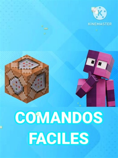 comandos fáciles Minecraft bedrock #minecraft #trucos #facil #bloques #comandos #tutorial #edit