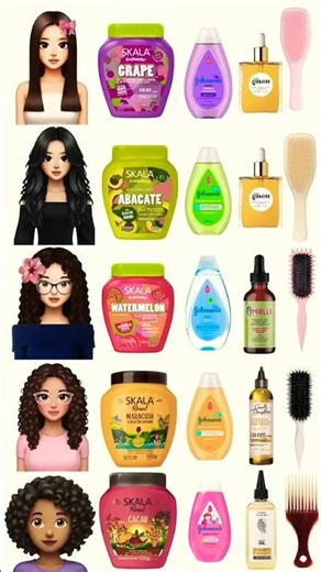 Haircare Routine for Different Hair Types #haircare #hair #beauty #beauty #shorts #amazon