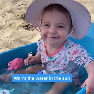 Mom's genius hacks will make bringing baby to the beach a breeze