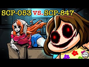 Young Girl SCP-053 vs. SCP-847 The Mannequin (SCP Animation)