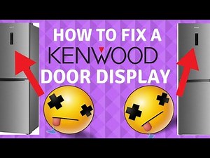Kenwood Fridge/Freezer door display not working! Repair door cable. CHEAP FIX!!