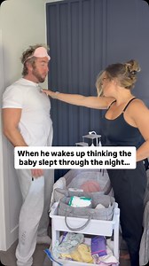 145K views · 4.9K reactions | PSA to all dads with babies: if you’re a heavy sleeper - don’t be. . . . #babies #parents #triplets #baby | Josh Dad Gillett | Facebook