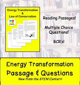 Energy Transformations (Distance Learning)