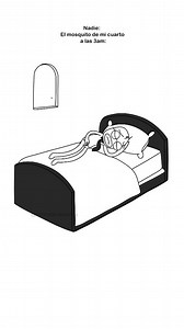 246K views · 58K reactions | 藍Nadie: El mosquito de mi cuarto a las 3am藍#funny #comedia #broma #dibujo #animation #animationpedro #mosquito #3am #sueños #dormir #noche #picadura #cantando | Pedro Sanchez | Facebook