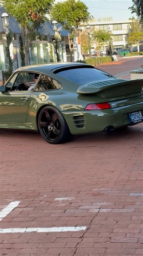 Sound Up! Modified RUF Porsche 911 Supercar 993 Whale Tail #porscheracing #ruf #porsche911 #cars