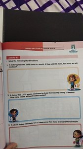 Solve the following word problems:A factory produced 1125 ite... | Filo