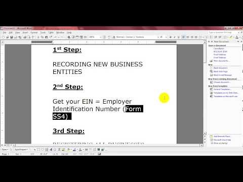 How to obtain an Employer Identification Number (EIN) - Step 2
