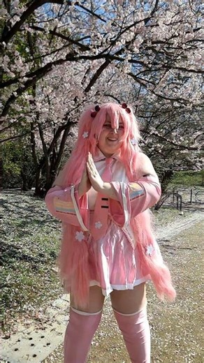 Sakura Miku Cosplay Dance 🌸 At god's mercy (WxS) ✨