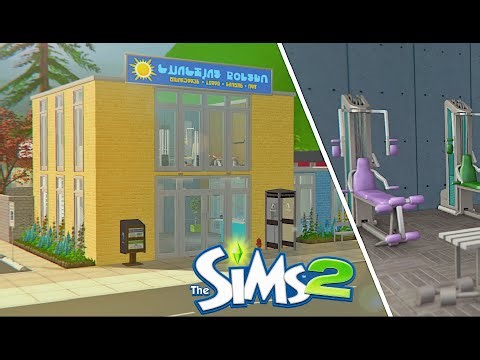🏡Pleasantview Community Pool and Gym🏡| The Sims 2 | Speed Build