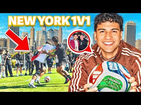 I Hosted the CRAZIEST 1v1 Soccer Tournament in New York! (Xavi Hernandez Interview)