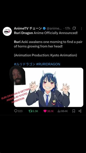 Ruri Dragon getting an anime adaptation