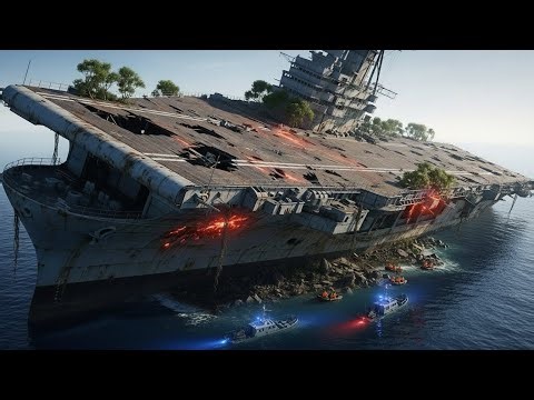 Restoring a forgotten World War II aircraft carrier is a spectacular feat | salvage and restoration