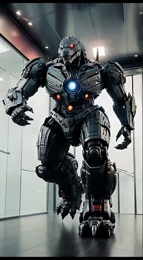 We Built a Real‑Life Mechagodzilla Futuristic AI Robot Comes to Life