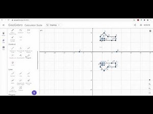 How to use Geogebra to complete transformations project