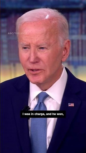 ‘I take responsibility’: Biden addresses Trump’s presidential win