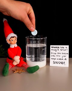 Elf's Snowstorm in a Jar Magic | Magic Hands Creations