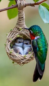 Cutest Bird Nest Ever? You Won’t Believe This Adorable Scene! | Modou Trawally