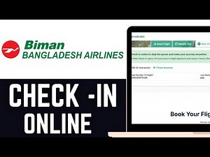Biman Bangladesh Airlines Online Boarding Pass Check in | how to boarding pass check in (Full Guide)