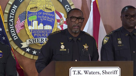 Jacksonville Sheriff T.K. Waters holds a press conference to address a "significant drop" in overdose deaths across the city. | First Coast News