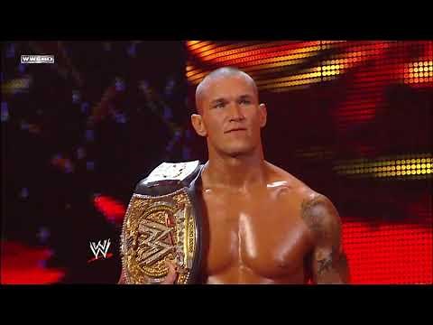 Randy Orton WWE CHAMPION Entrance 2009 HD