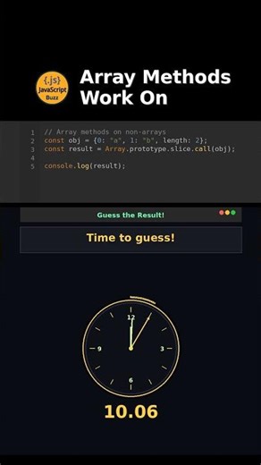 Array Methods Work On Objects?! #JavaScript