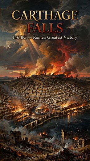 The Fall of Carthage — Rome's Greatest Victory 🏛️🔥